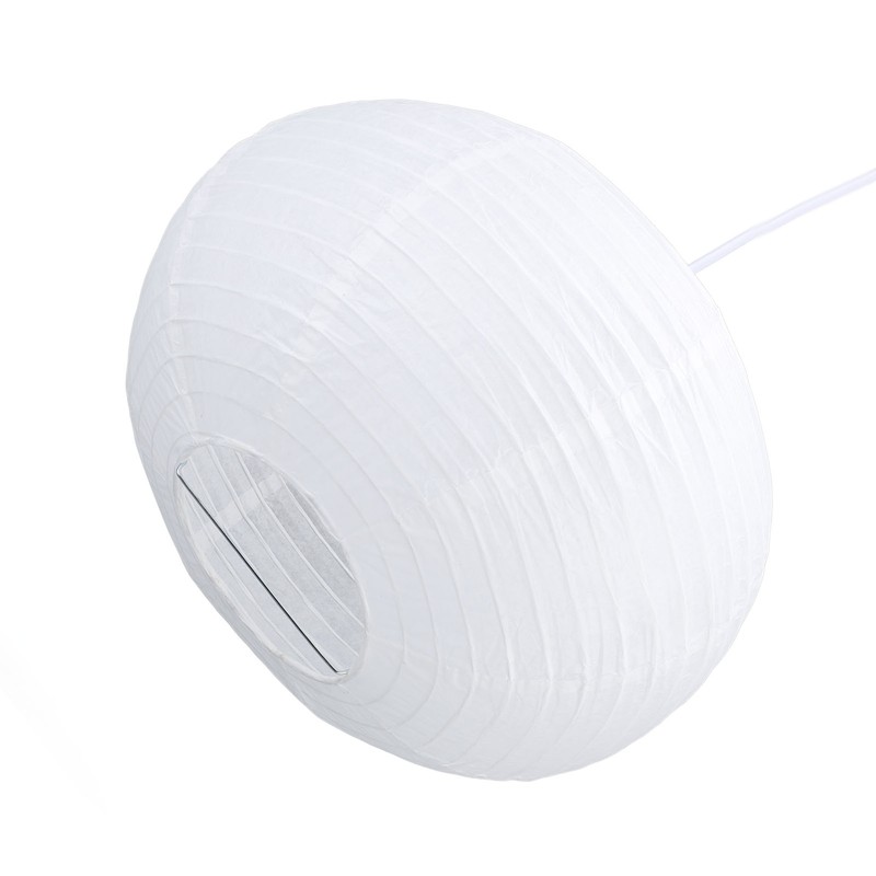 White Round Paper Lantern Light Decorative Soft Light Easy to
