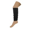 Leg Warmers with Cuffs Chunky Knit Leg Warmers Classic Black
