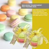 DOERDO 1 Roll+50 Pcs Clear Plastic Boxes Glitter Wrapping Ribbon,