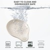 Howise Farmhouse Ceramic Spoon Rests Holder for Kitchen Counter Stove