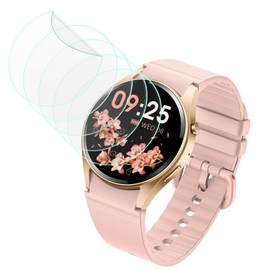 Futanwei for AKUMAKA Smart Watches G65 Screen Protector [5 Pack] HD Clear Soft PET Film [Anti-Fingerprint] [Anti-Scratch] [Bubble Free] [Case Friendly] Compatible with KACUBAKU AKUMAKA G65 Smart Watch