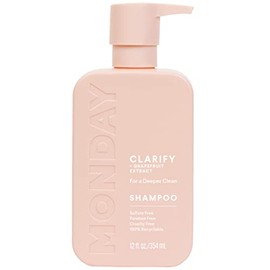 MONDAY HAIRCARE Clarify Shampoo 12oz for Oily Hair, Made with Grapefruit Extract, Coconut Oil and Vitamin E (354ml) | MONDAY HAIRCARE