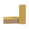 HARFINGTON 15pcs Micro Sander Paper 40 Grit 3.5x1.2 Inch Mini