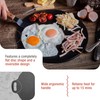 Victoria 15-Inch Cast Iron Tawa Dosa Pan, Pizza Pan with