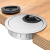 Bruce.® 1 x Metal Cable Grommet, Diameter 60 mm, Includes