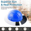 Hard Hat Sun Shade Visor Compatible with Standard MSA V-Gard