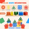 Wootoyz Wooden Montessori Toy from 1 2 3 Years, Children's