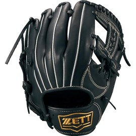 ZETT BJGB74430 Boys Baseball Soft Glove Soft Steer All-round Left Throw Black (1900) Size: M