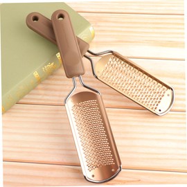 WOONEKY 2pcs Foot Callus Remover Foot Brush Exfoliating Scrub Comfortable Handle