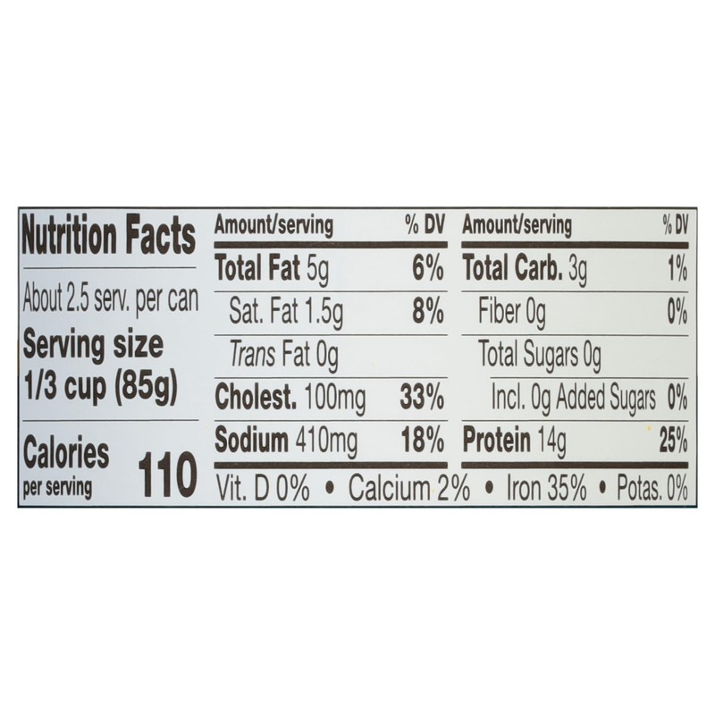 Bumble Bee Premium Select Whole Canned Oysters, 8 oz Can