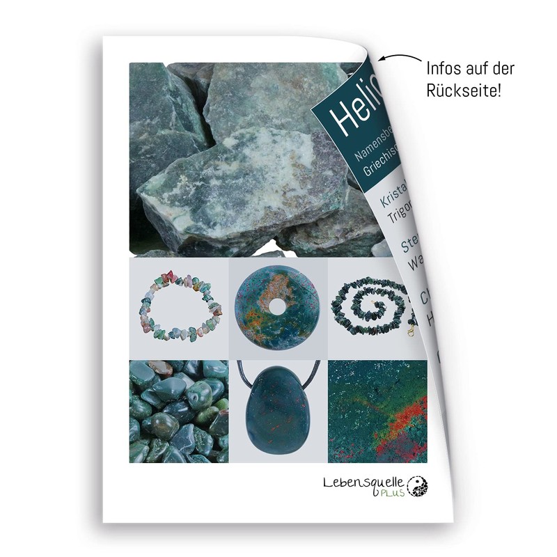 Heliotrope Disc Stone | Worry Stone Pocket Stone | High