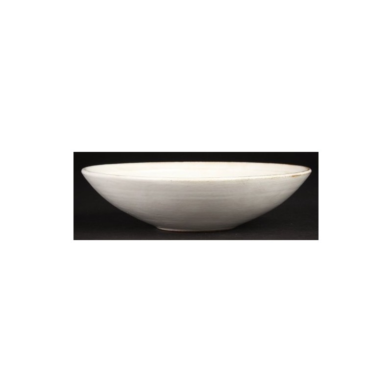 Saikai Pottery Hasami Ware White Cosmetic Bowl (Medium) Diameter 7.9