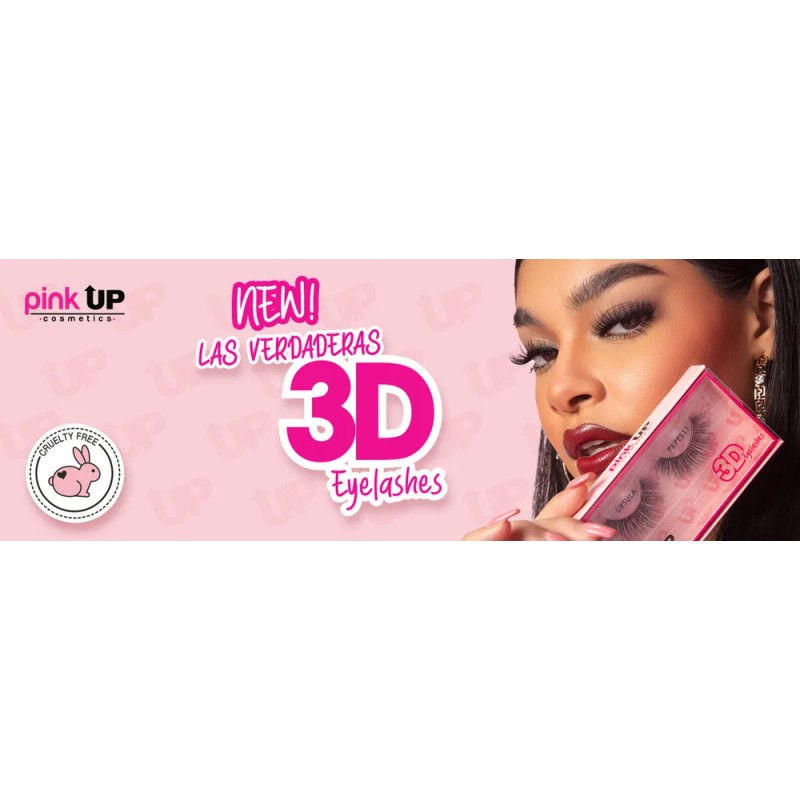 Pink Up 3d Eye Lashes| Pestañas Postizas | Son Reutilizables