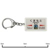 JR Kyushu Kagoshima Main Line "Kumamoto" Key Chain Train Goods