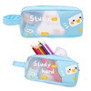 Transparent Pencil Case, Cute Pencil Case, Transparent Zipper Pencil Case,