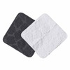 Rose Motif Towel Handkerchief, White (5664701-10-01)