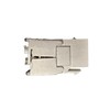 Micro Connectors, CAT6 Shielded Keystone Jack Tool-Less Silver (5-Pack) (FRT-866ST-5)