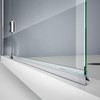 DreamLine Clear Bottom Vinyl Sweep with a Deflector 42" Length,