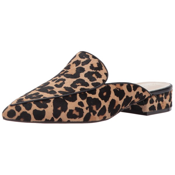 Cole Haan Women's Piper Mule Loafer, Ocelot Hair Calf Print,