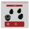 HLVEAUTO 4pcs Upper Lower Rubber Cushion Bushing Radiator Mount Insulator