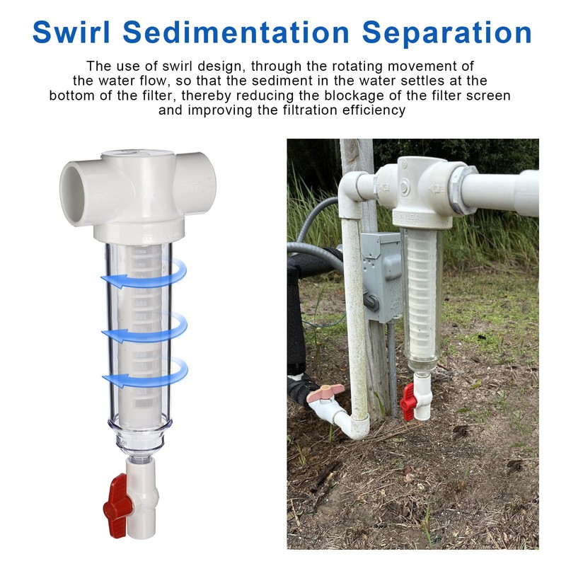 1-1/2" 60 Mesh Spin Down Replacement Filter Screen, Spin Down