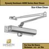Dynasty Hardware Door Closer, Commercial Hydraulic Closer, Self-Closing, Spring Size
