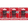 Milwaukee 48-32-5033 Power Drill Bit Extensions Shockwave Socket Adapter Set,