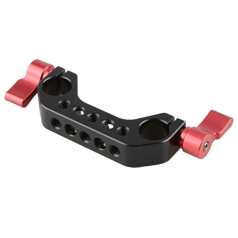 CAMVATE 15mm Rod Clamp with 1/4"-20 Thread for DLSR Camera