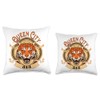 Queen City 513 Throw Pillow