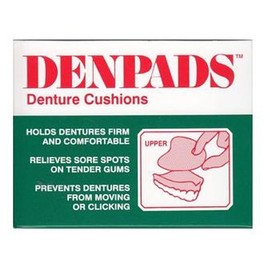 Denpads Upper Denture Cushions X 5
