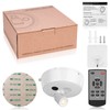 Alivation Wireless LED Picture Lights Battery Operated Spot Lights Indoor,