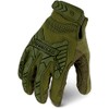 Ironclad Tactical Impact Gloves, Medium, OD Green