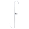 Wake Industry Kabette Wall Storage S-Shaped Hook, White, 11.8 inches