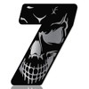 Skino EU Race Number Car Moto Vinyl Sticker Skull Black