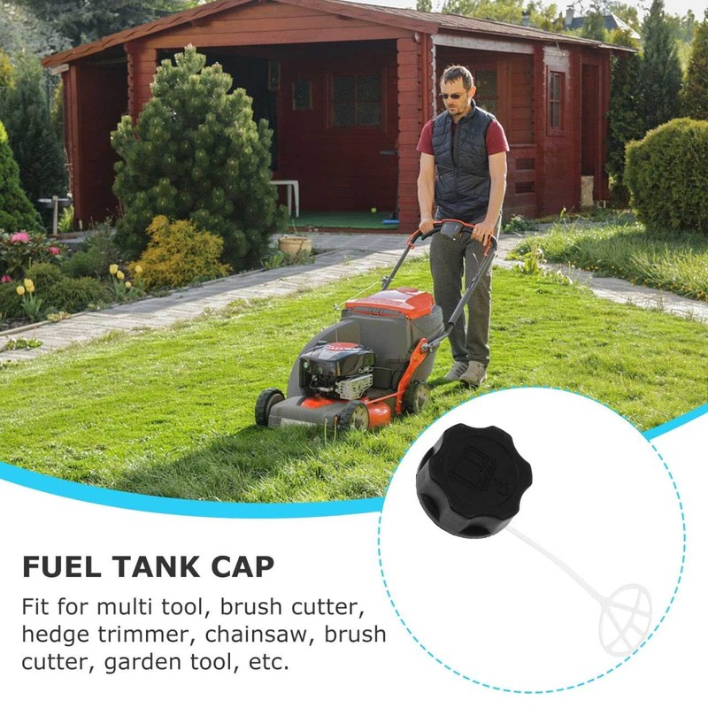 Kisangel 1pc Lawnmower Petrol Cap Petrol Strimmer Cap Vented Gas