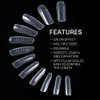 MODELONES Poly Extension Gel Dual Nail Form 120pcs Coffin Nails
