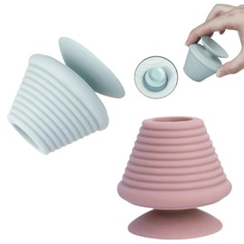 Rubber Stopper, Bath Stopper, Set of 2, Soft Bath Stopper, Reinforced Seal 5.0, Rubber Stopper, Washbasin, Drain Plug, Tub Stopper, Lid Bathtub, Drain Plug, Bath Plug, Sink Plug, Bathtub Drain Part,