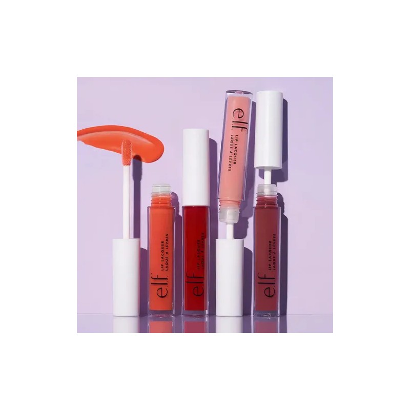 E.L.F. Cosmetics Lip Lacquer Brillo Labial Cherry Bomb 2.4ml Vegano
