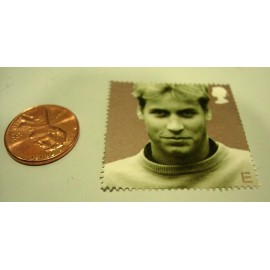 vintage 2003 prince william 21st birthday postage stamp uk england no hinged