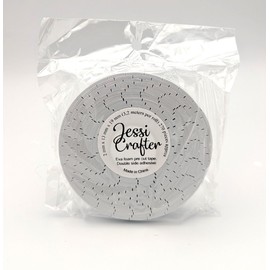 JESSI CRAFTER, Eva Foam pre Cut Tape Rolls, Double Side Adhesive (White)