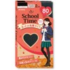Atsugi FP90822P School Time Tights 80 Denier Girls', Black
