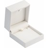 LED Ivory Flap Earring/Pendant Box in 14k Yellow Gold Delicate