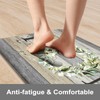 KIMODE Comfort Kitchen Mats Cushioned Anti Fatigue,Farmhouse Spring Kitchen Sink