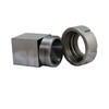 ER40 Collet Square Block Holder .001" parallelism CNC Lathe Engraving