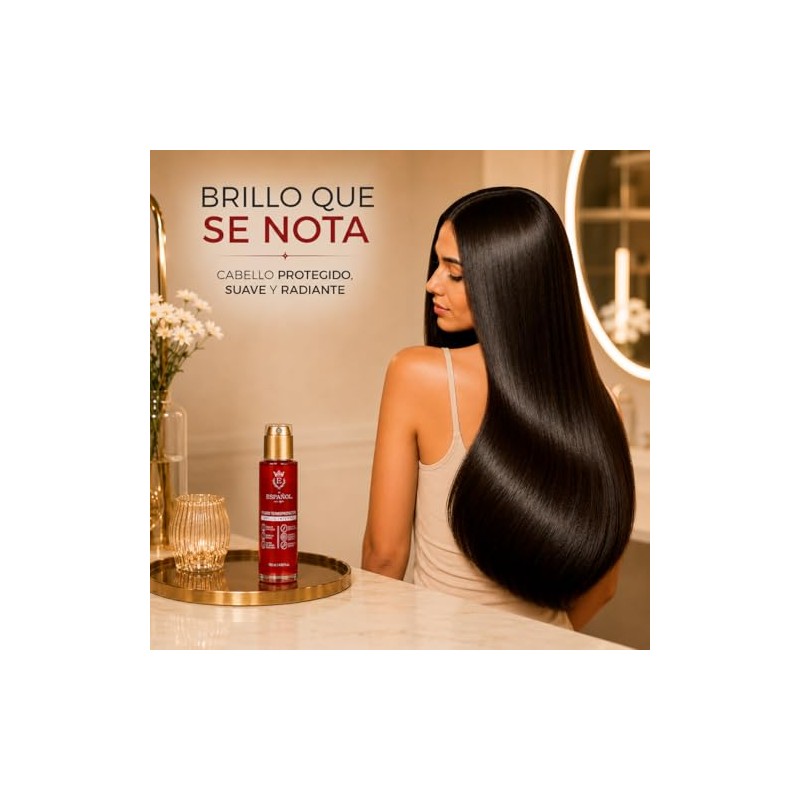 El Español con stylo Fluido Termoprotector Brillo intenso 40ml Protector