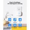 SECRUI Wireless Doorbell, Easy Installation, Waterproof, Adjustable Volume, 58 Chimes,
