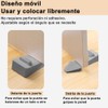 Lumbor37 Tope de Puerta, 4 Piezas Tapones de Goma para