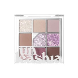UNLEASHIA Glitterpedia - Sombra de ojos Paleta Maquillaje de ojos Maquillaje de punto Cosméticos (N4 All of Lavender Fog), 6.2 gramo, 1 item          