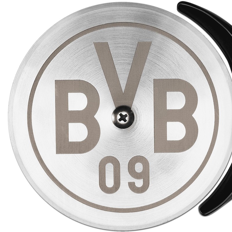 Borussia Dortmund Unisex - Adult BVB Pizza Cutter, Black, One