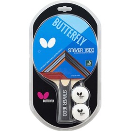 Butterfly 1600 17080 Table Tennis Rubber Covered Racket Leisure